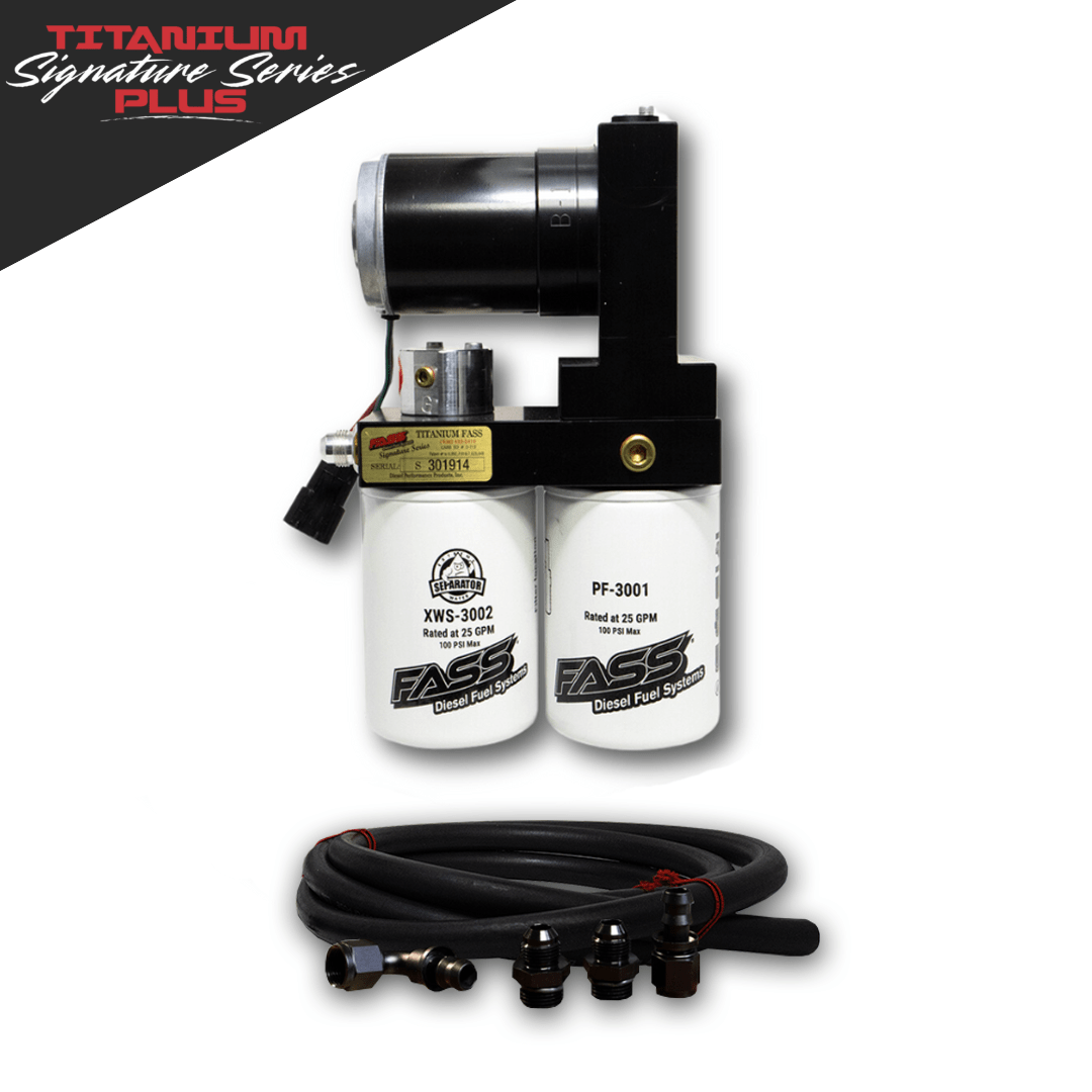 FASS Titanium Signature Series PLUS Fuel System for 2011-2014 GM/Chevy Duramax 6.6L (Stock-600hp)