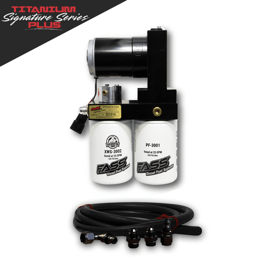 FASS Titanium Signature Series PLUS Fuel System for 2011-2014 GM/Chevy Duramax 6.6L (600-1000HP)